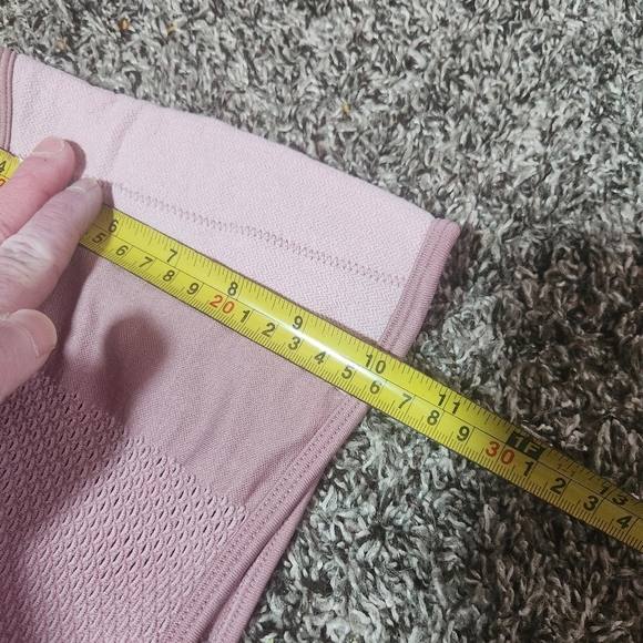 Fabletics × Demi Lovato Courtney Midi Bra Size Medium Pink Racerback - Picture 12 of 14